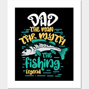 Funny Fishing Motive Posters and Art